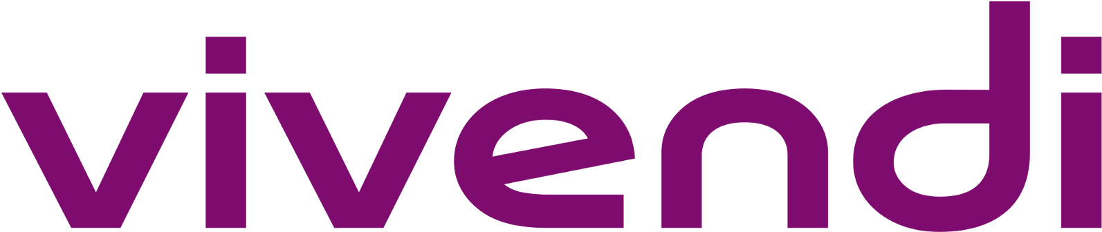 After An Upped Stake, Vivendi Now Owns 25% Of Ubisoft, - Logo Vivendi Clipart (1600x344), Png Download