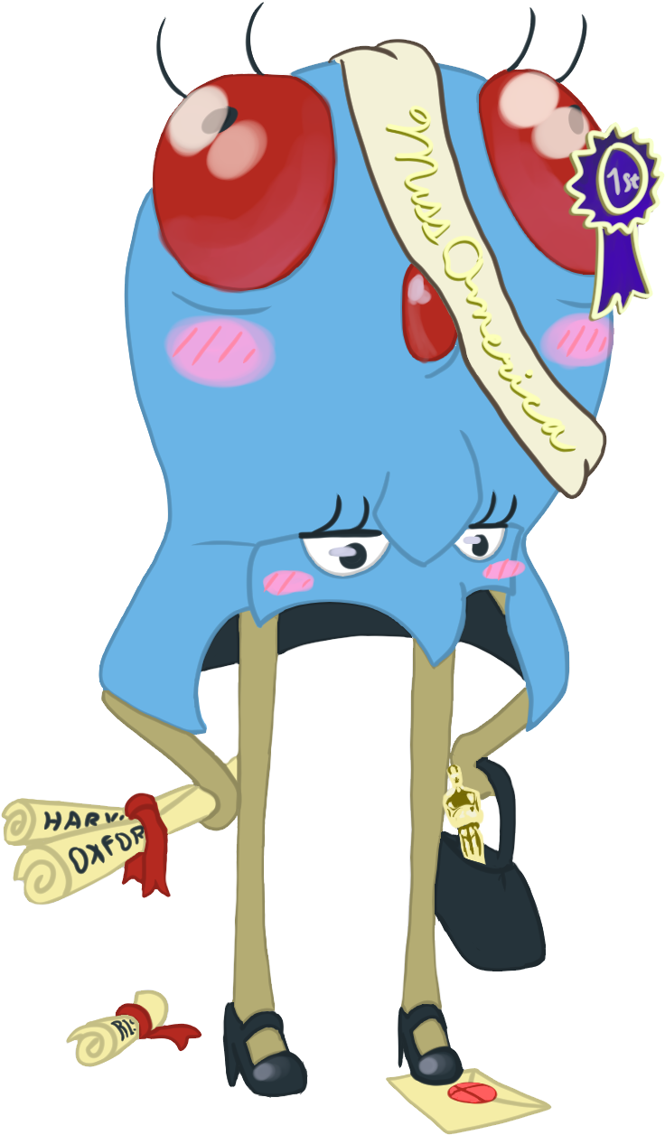 Tentacruela, Master Of Everything - Cartoon Clipart (2039x1378), Png Download