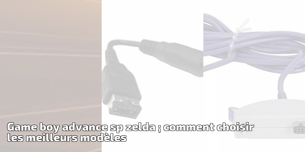 Game Boy Advance Sp Zelda - Usb Cable Clipart (1002x500), Png Download