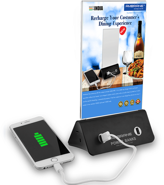 Type C Power Bank In India , Png Download - Iphone Clipart (547x618), Png Download