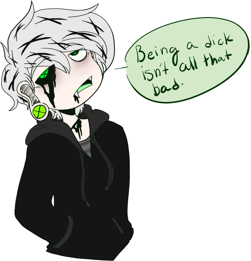 Bein' A Dick Ain't - Cartoon Clipart (1000x1000), Png Download