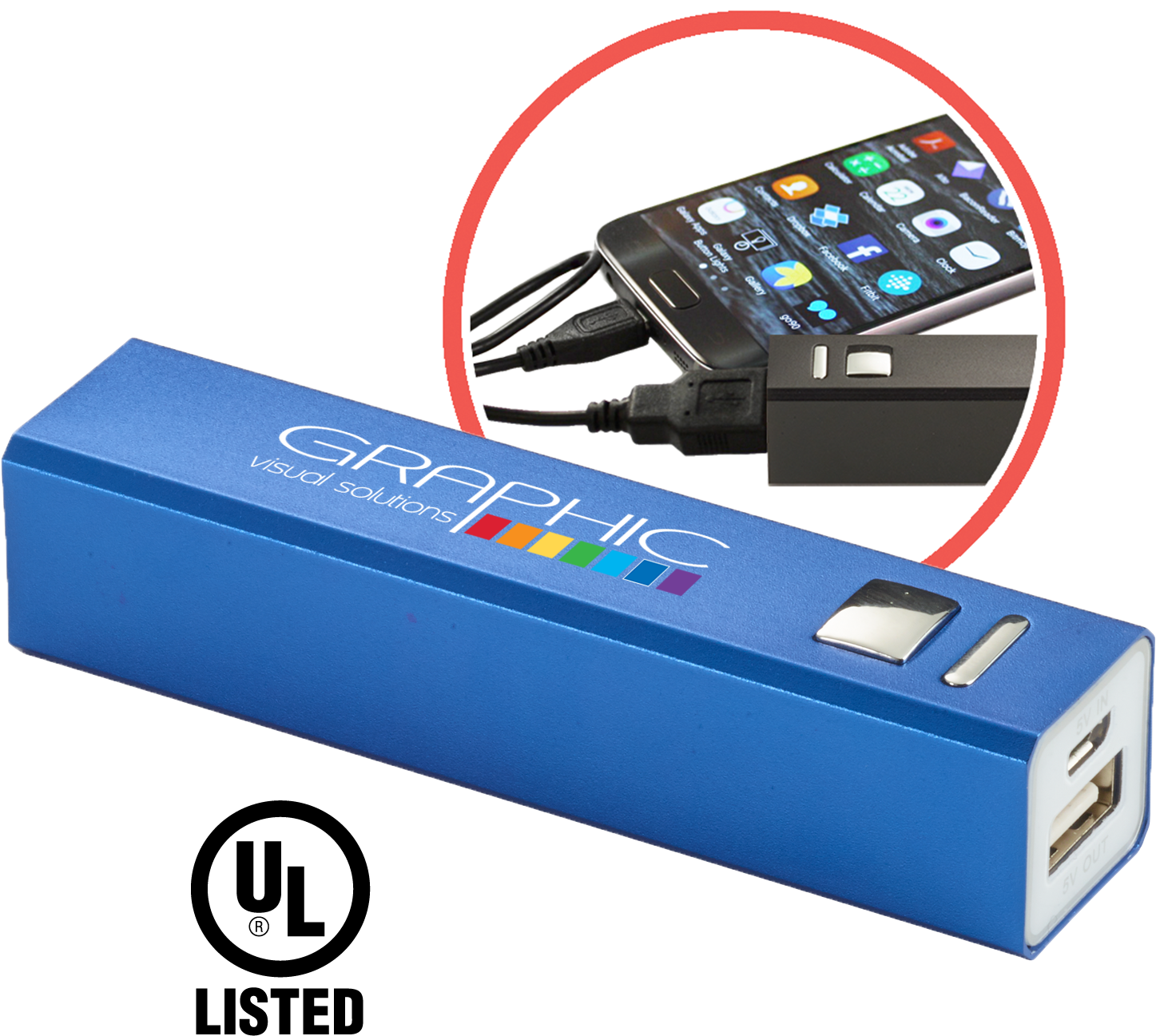 1557ul Chargeon™ Ul Listed Power Bank Ul Listed Clipart Large Size