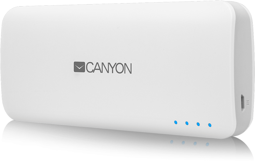Canyon Cne-cpb100w 10000mah Power Bank In White - Smartphone Clipart (900x900), Png Download