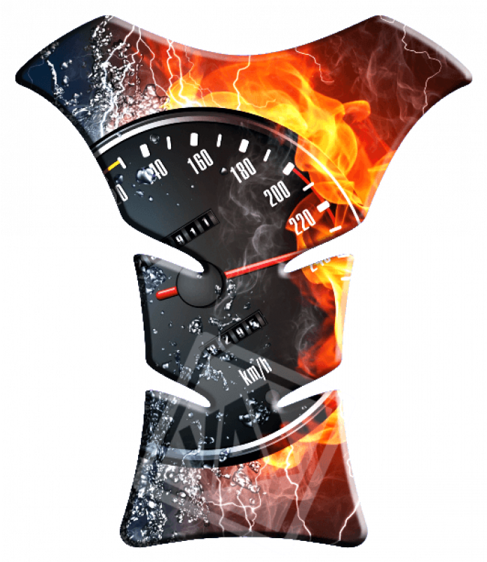 Adesivo Protetor De Tanque Velocímetro , Png Download - Quartz Clock Clipart (695x801), Png Download