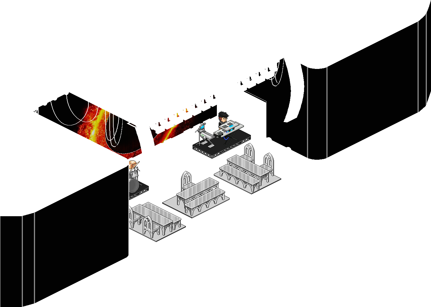 1 Ariana Grande Raindrops Escenografia 2 - Graphic Design Clipart (2690x1659), Png Download