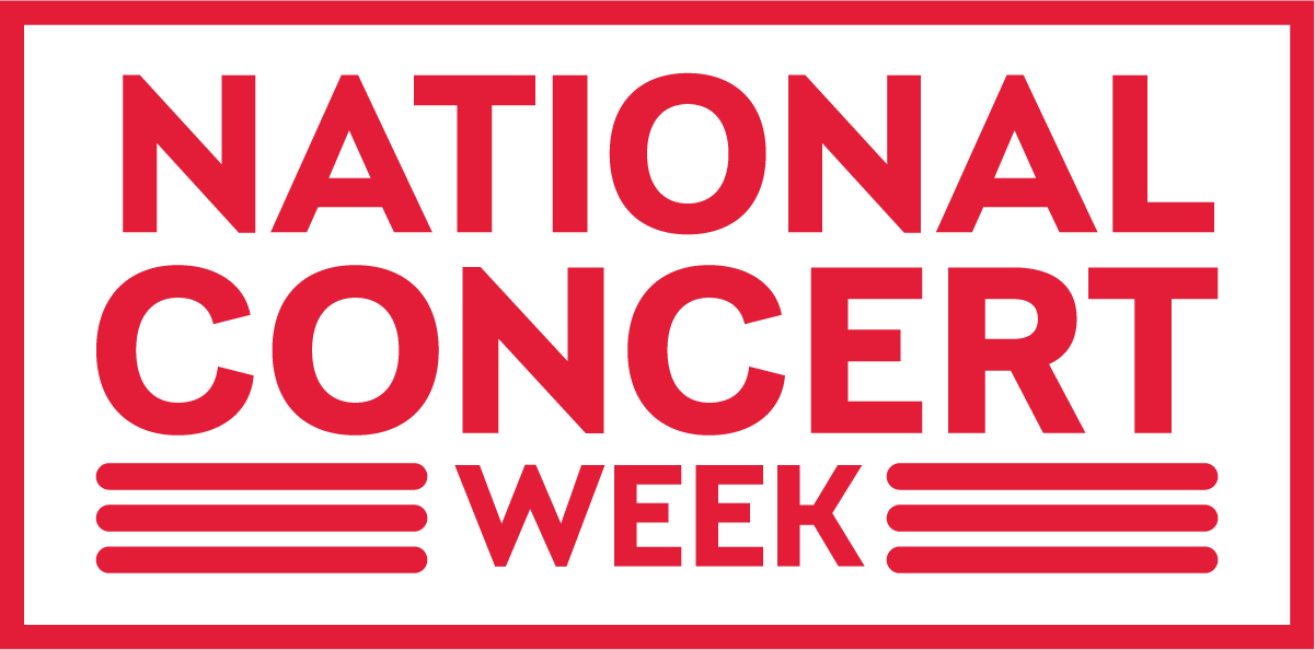 National Concert Week - Sign Clipart (1201x594), Png Download