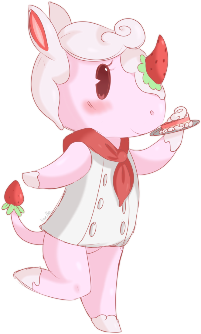 Animal Crossing New Leaf Merengue - Cartoon Clipart (689x1158), Png Download