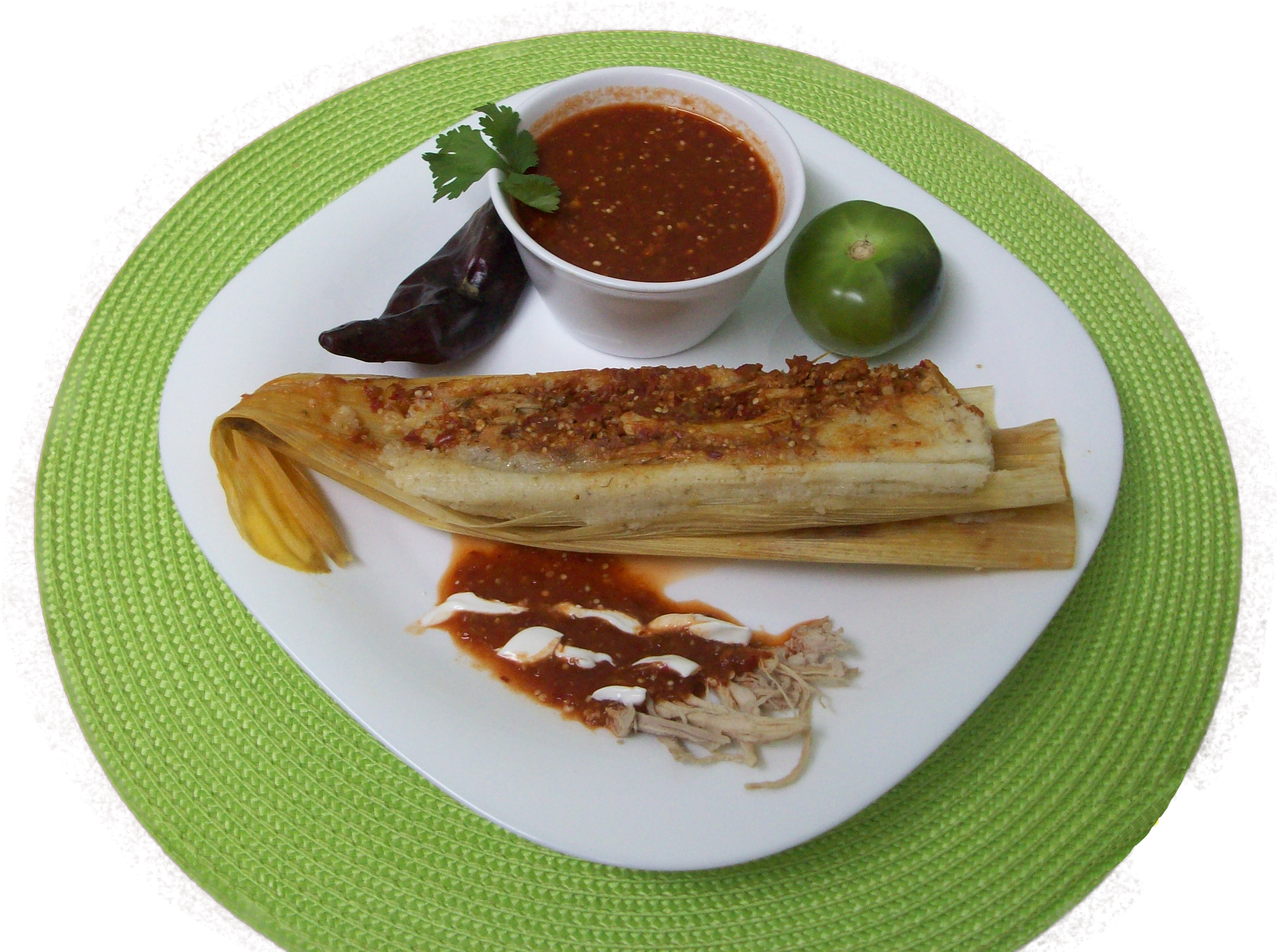 Tamal Rojo Con Carne - Pappa Al Pomodoro Clipart (3280x2460), Png Download