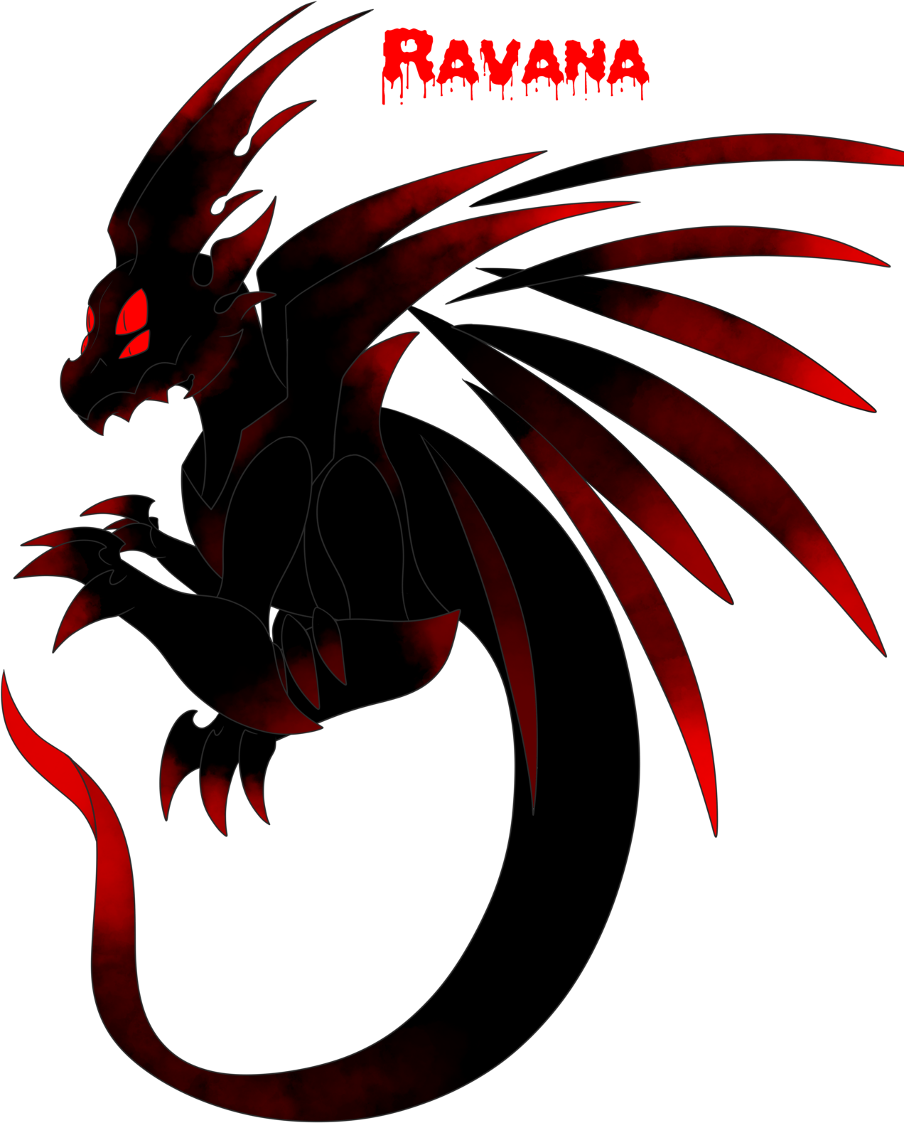 Ravana~ I Wanted To Make Another Demon Oc And Here - Sk8 Mafia Clipart (1280x1707), Png Download