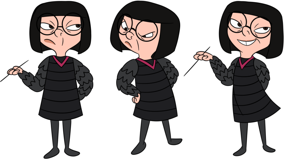 I Don't Know Why, Edna, But I Am Always More Convinced - Cartoon Clipart (1024x613), Png Download