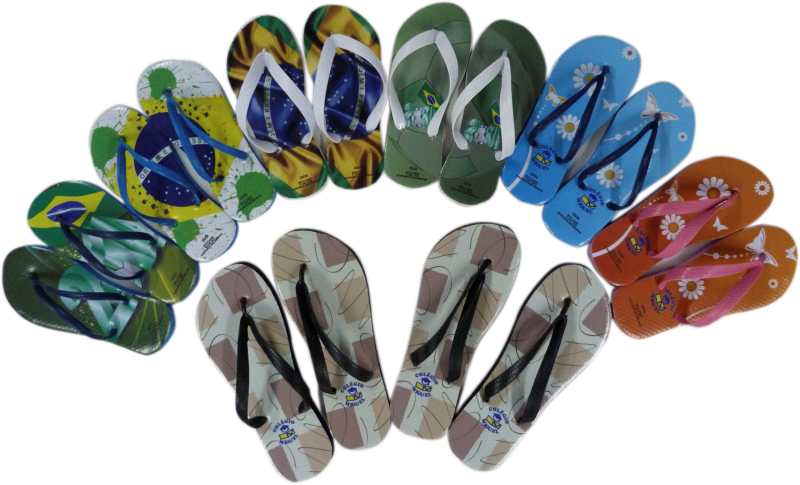 A Máquina De C - Flip-flops Clipart (800x485), Png Download