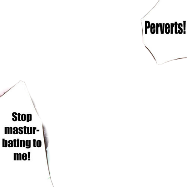 #hentai #pervert #stop #anime - Poster Clipart (599x599), Png Download