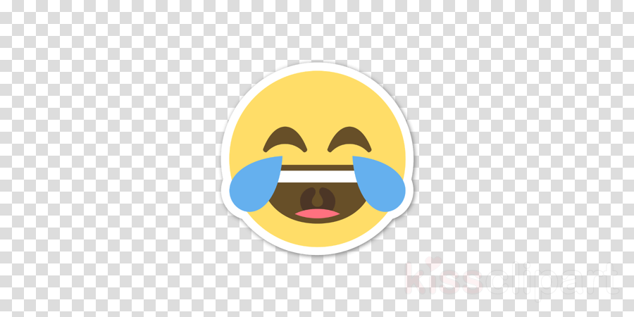 Laugh Cry Emoji Transparent - Floral Pattern Frame Png Clipart (900x450), Png Download