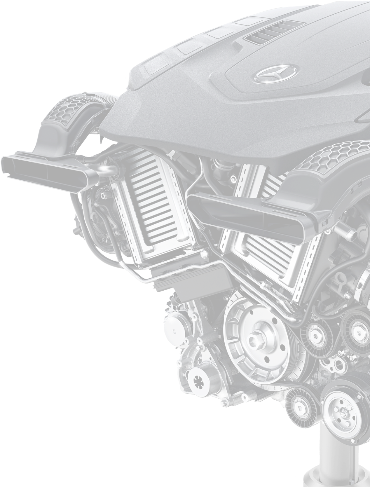 Engines And Technical Data - Mercedes-benz S-class Clipart (1352x1796), Png Download