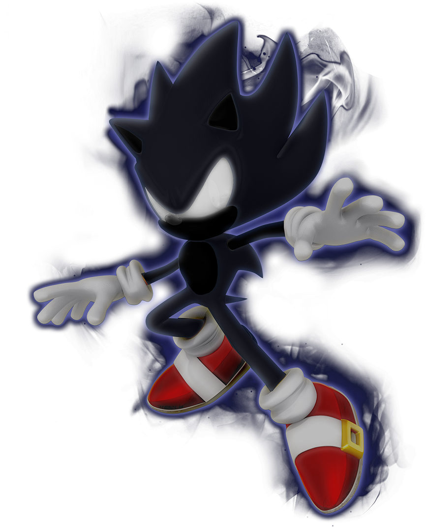 👍🎉 𝓳𝐚𝓱şｕ𝓷 𝓒𝑜𝓛ˡｉᵉ尺 💣☢ On Twitter - Dark Sonic Clipart (1100x1100), Png Download