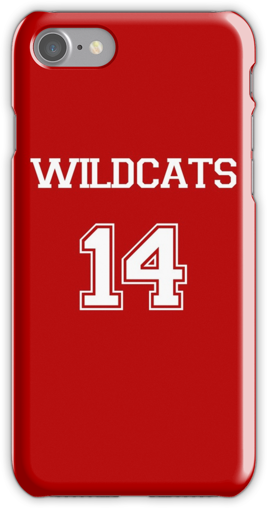 Wildcats Troy Bolton High School Musical Iphone 7 Snap - Lahey 14 Clipart (750x1000), Png Download