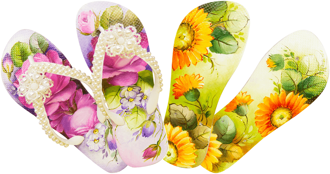 Flip-flops Clipart (1063x561), Png Download