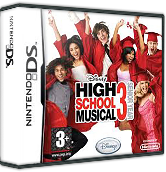 High School Musical 3 Senior Year - High School Musical 3 Cd Clipart (587x598), Png Download
