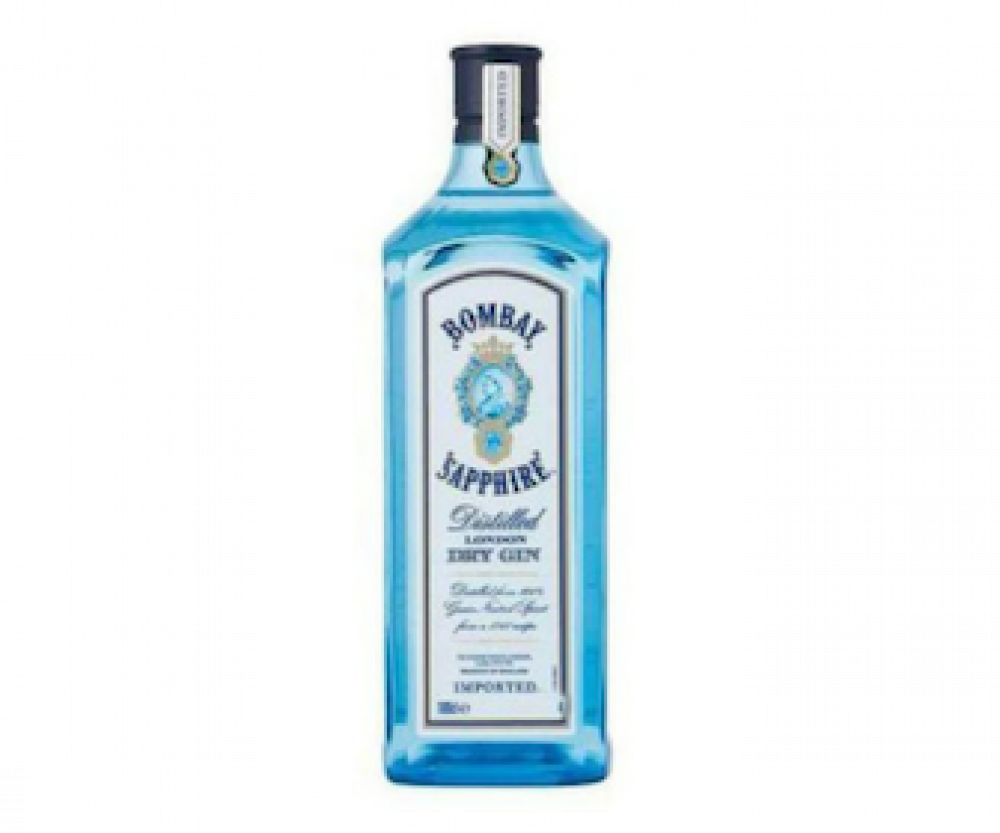 Bombay Sapphire - Bombay Sapphire 1 Litre Clipart (1000x833), Png Download