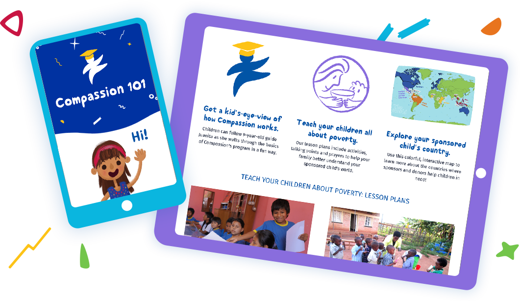 In 2017 I Led A Redesign Of Compassion International's - Brochure Clipart (1061x614), Png Download