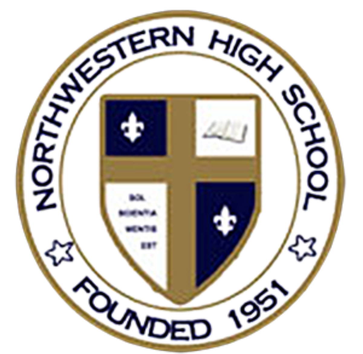 Northwestern High School - Detroit Northwestern High School Mascot Clipart (1200x1200), Png Download