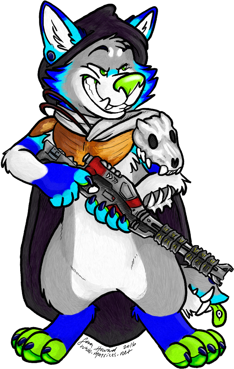 Cayde-6 Illustration - Cartoon Clipart (800x1280), Png Download