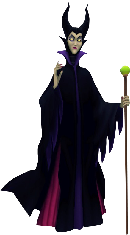 Maleficent01 - Maleficent Kingdom Hearts Png Clipart (538x812), Png Download