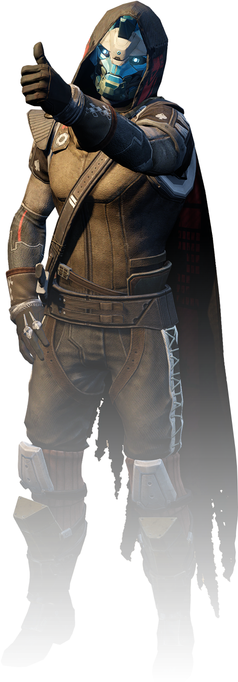 About Us - Destiny 2 Cayde 6 Transparent Clipart (491x1478), Png Download