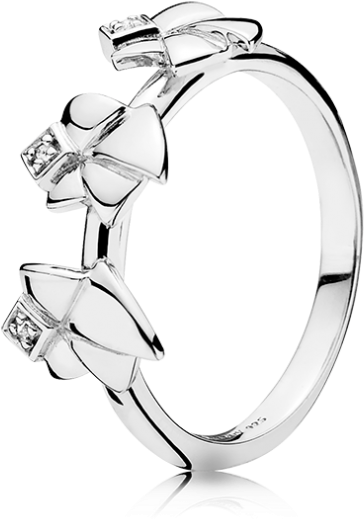 Three Angels Of Purity Ring - Engagement Ring Clipart (988x988), Png Download
