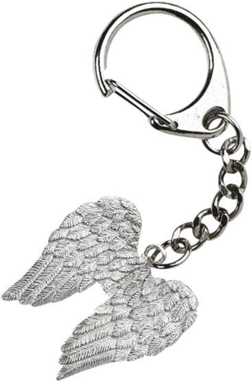 Price Match Policy - Angel Wings Keyring Clipart (555x555), Png Download