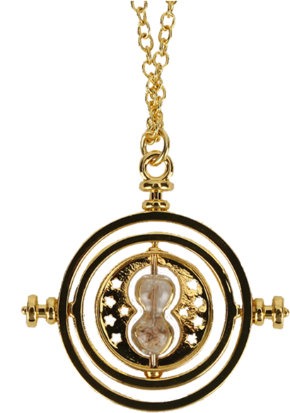 Harry Potter Time Turner Necklace Clipart (528x600), Png Download