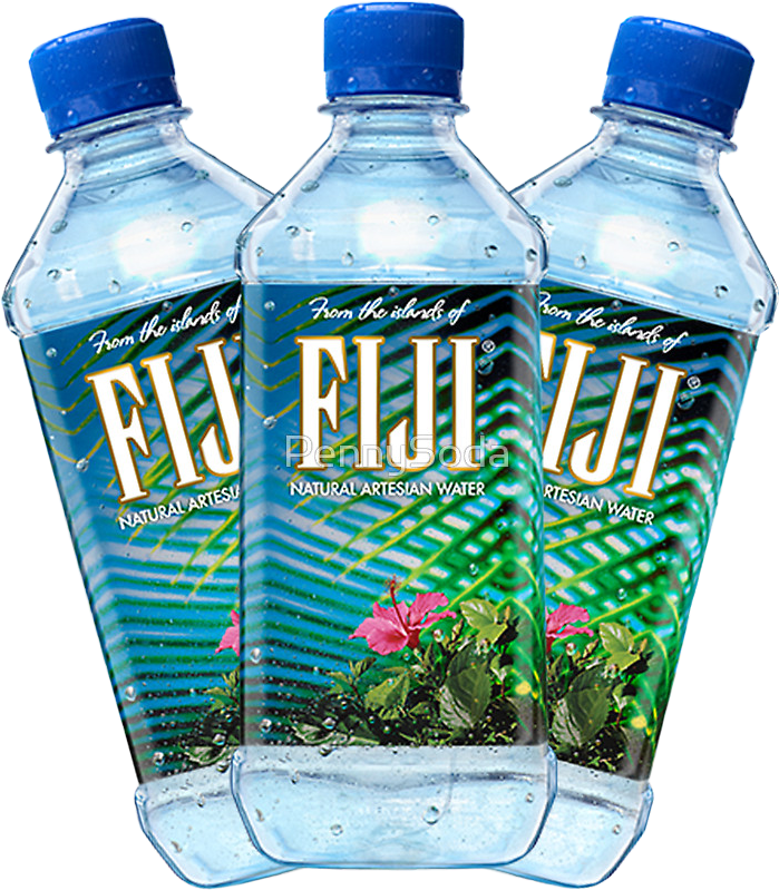 #fiji #fijiwater - Fiji Water Bottle Straw Clipart (699x799), Png Download