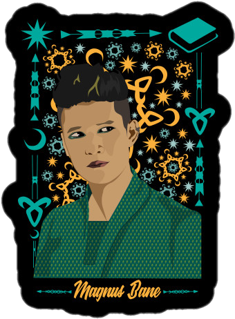 #shadowhunters #themortalinstruments #bane #magnusbane Clipart (340x462), Png Download