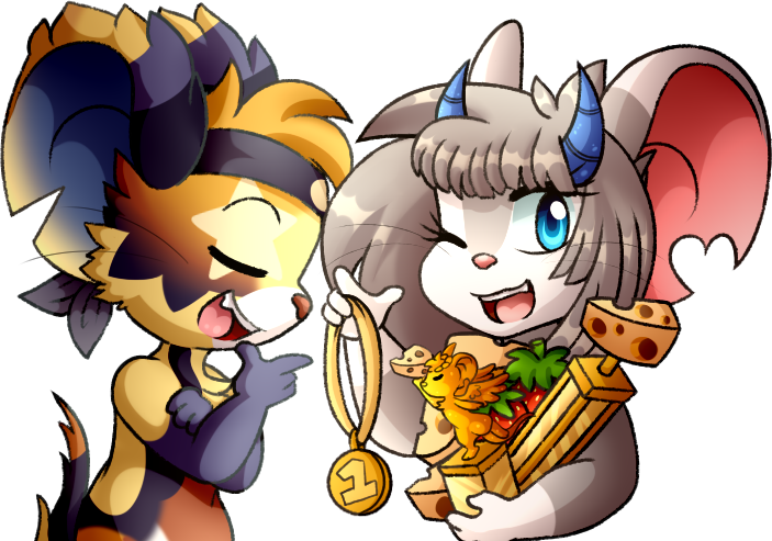 Mice Leaderboard - Cartoon Clipart (703x493), Png Download