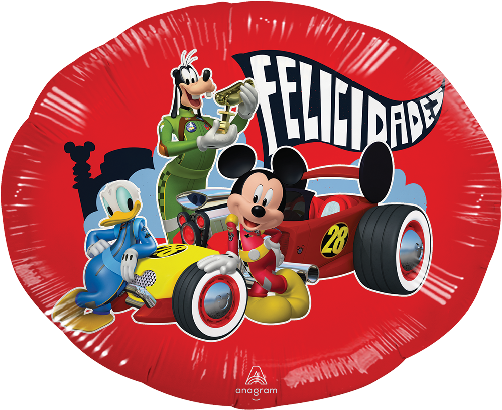 Mickey Y Amigos Roadster Clipart (1000x1000), Png Download