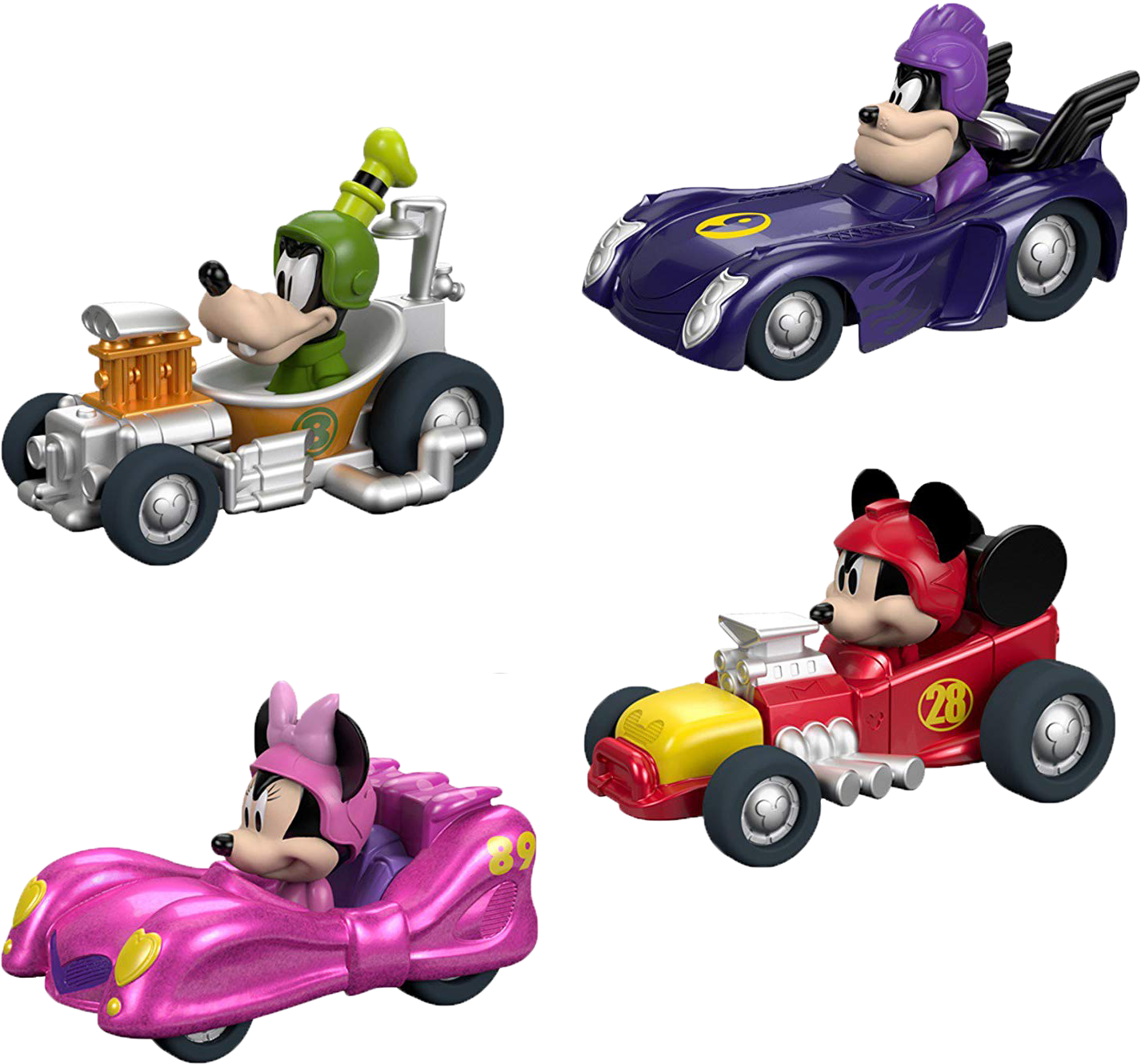 Mickey And The Roadster Racers Fisher Price Clipart (1458x1500), Png Download