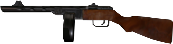 Ppsh - Firearm Clipart (640x480), Png Download