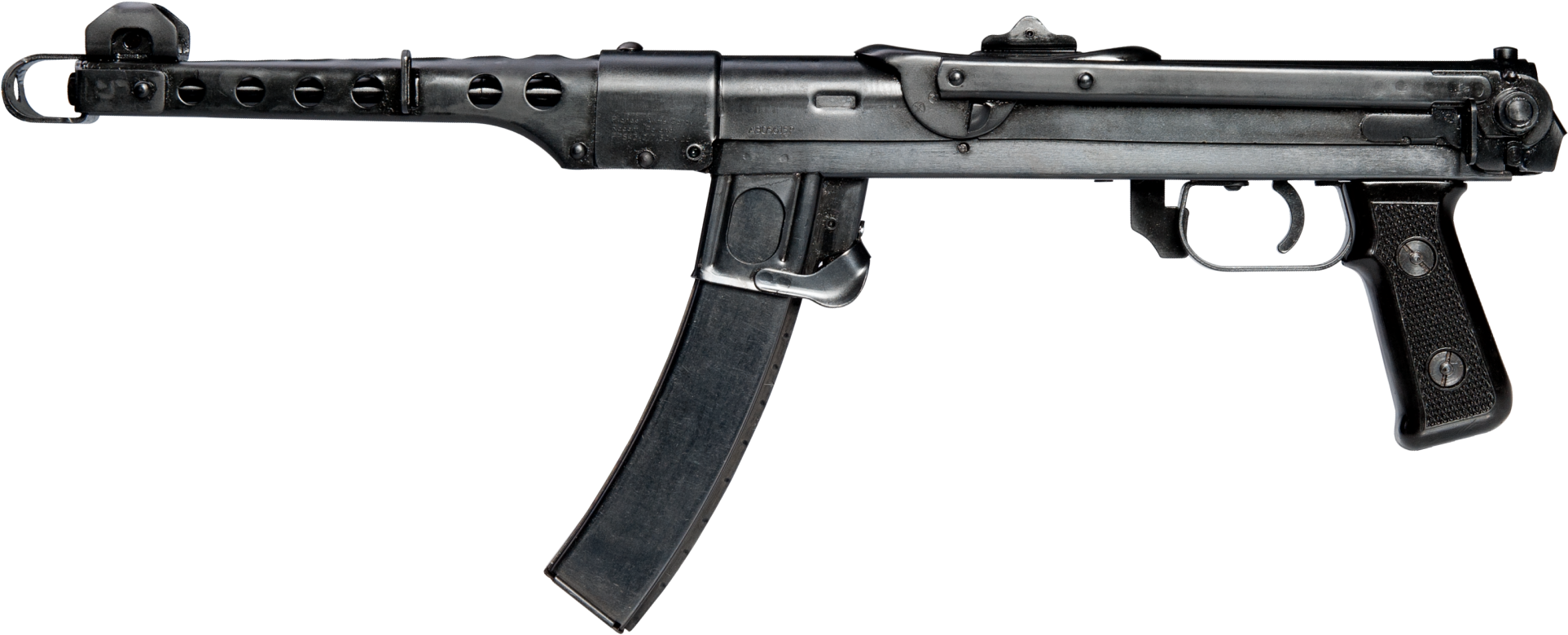 View large size Pps43-c Pistol - Sig Submachine Gun Clipart. 
