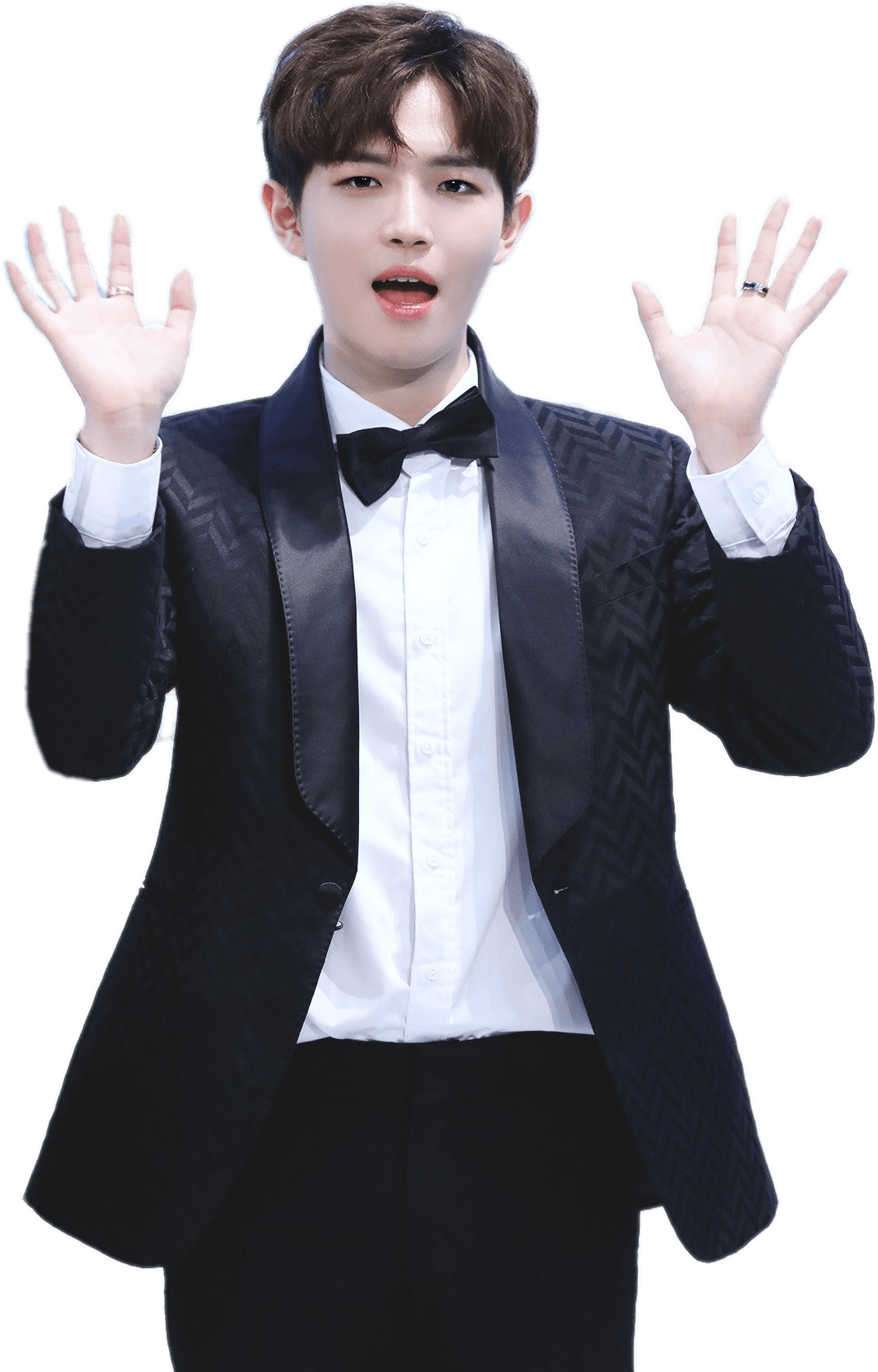 Wanna One Kim Jaehwan Waving - Jaehwan Wanna One Png Clipart (1200x1800), Png Download