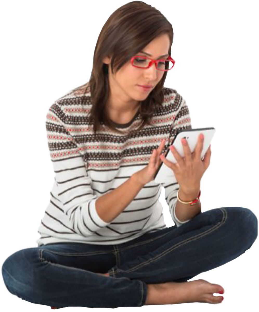 Woman Sitting - Sitting Clipart (1127x1434), Png Download