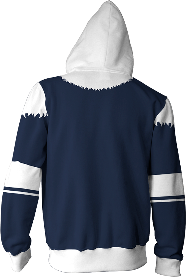 The Legend Of Korra Cosplay Zip Up Hoodie Jacket Fullprinted - Naruto Themed Clothes Clipart (1024x1024), Png Download