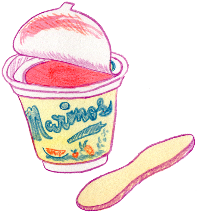 Marino's Was Founded By Marinos Vourderis, An Immigrant - Italian Ice Cream Cup Clipart (664x727), Png Download