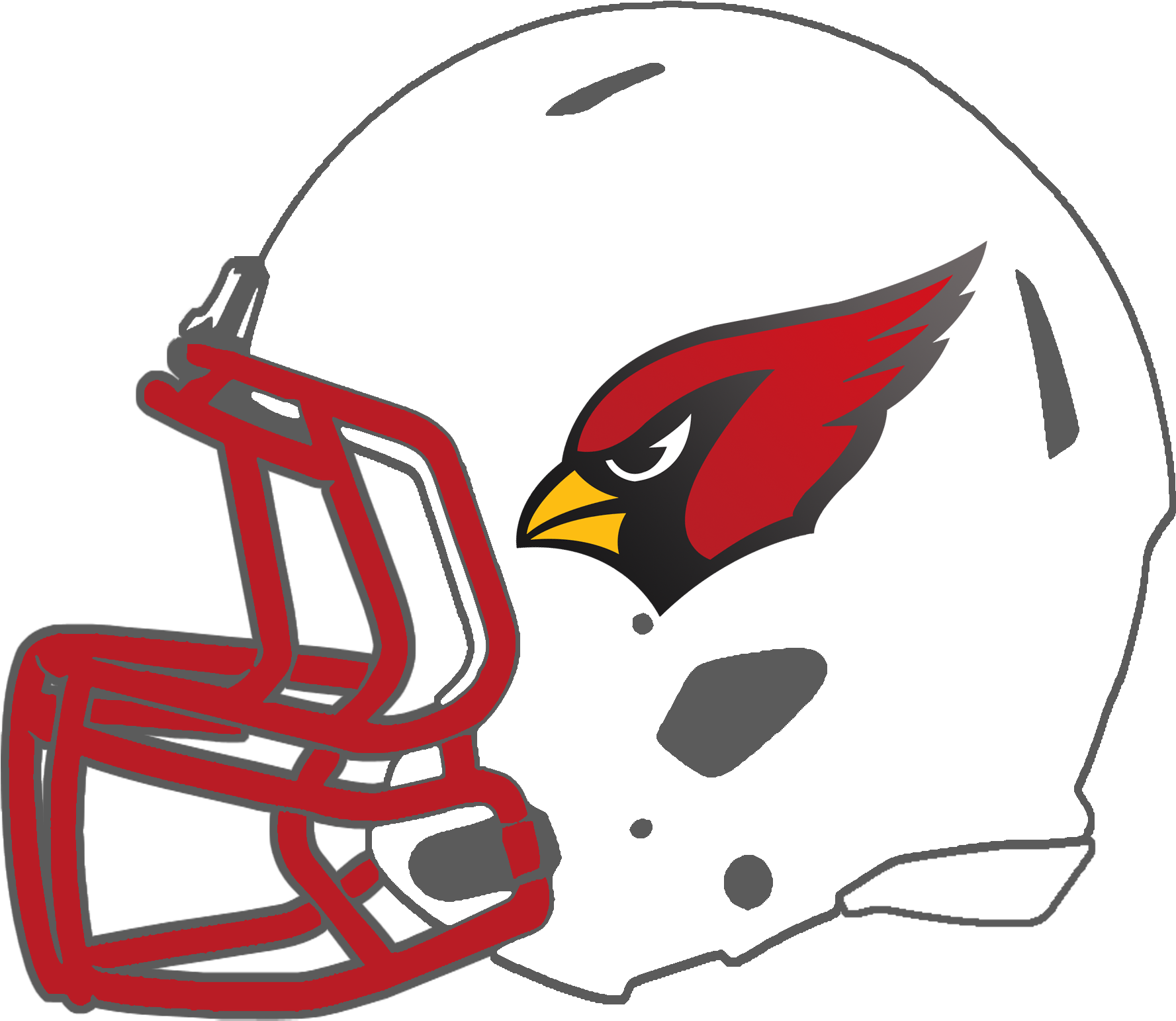 Potts Camp Cardinals - Velma Jackson High School Mascot Clipart (1800x1565), Png Download