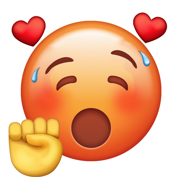 Emoji Characters - Emoji De Whatsapp Babeando Clipart (620x620), Png Download