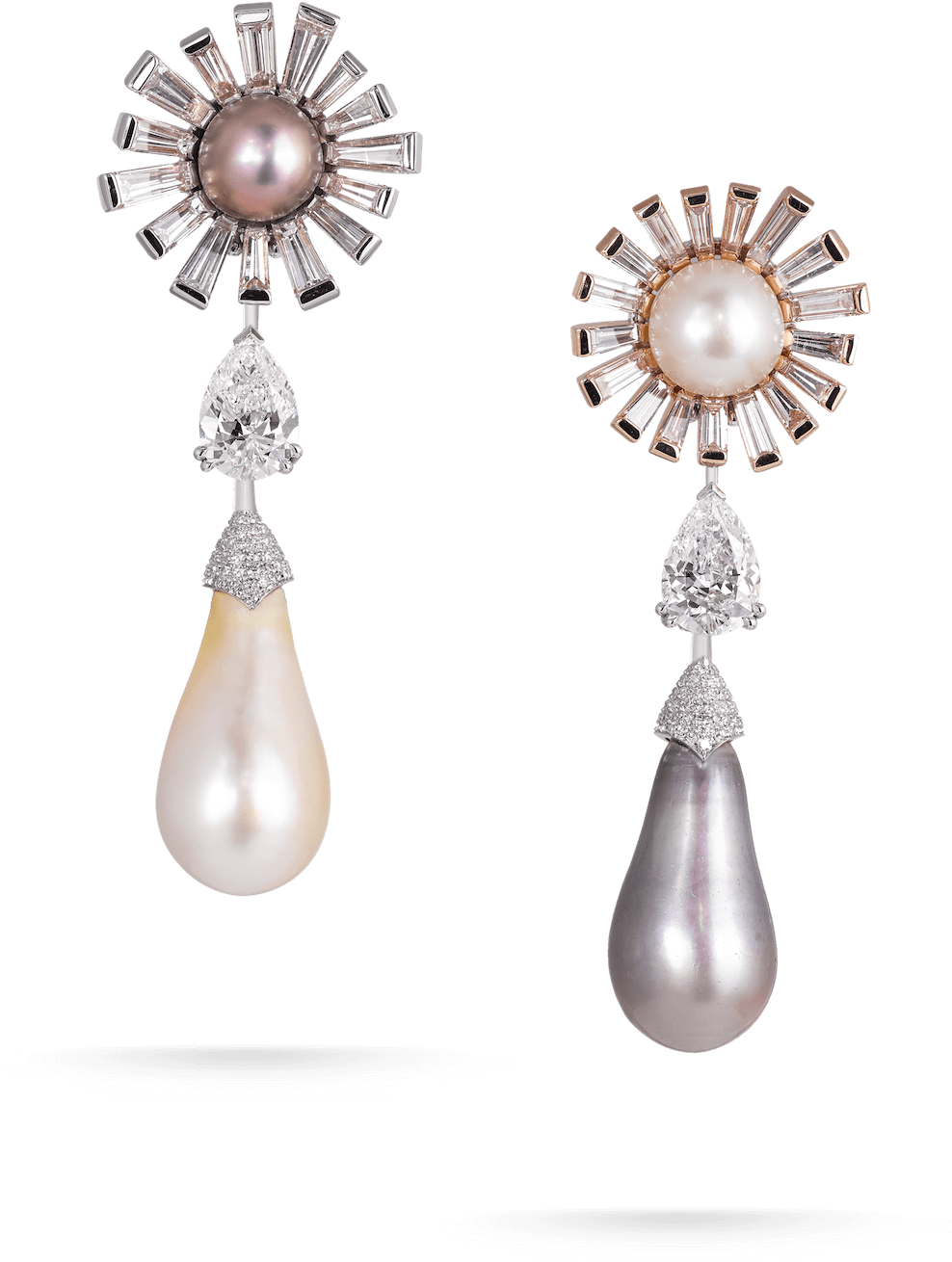 Earrings Pearl 0906871 W Copy - Earrings Clipart (1500x1500), Png Download