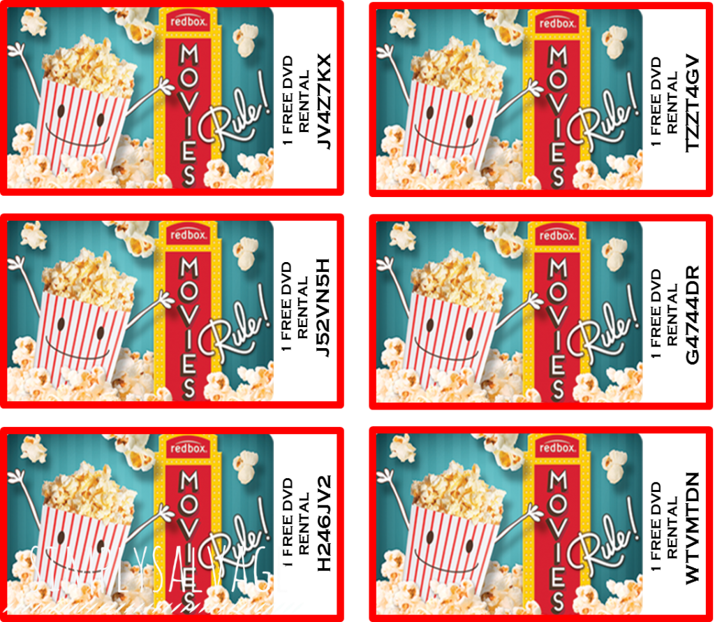 Diy Redbox Gift Certificates - Redbox Teacher Appreciation Free Printable Clipart (1024x890), Png Download