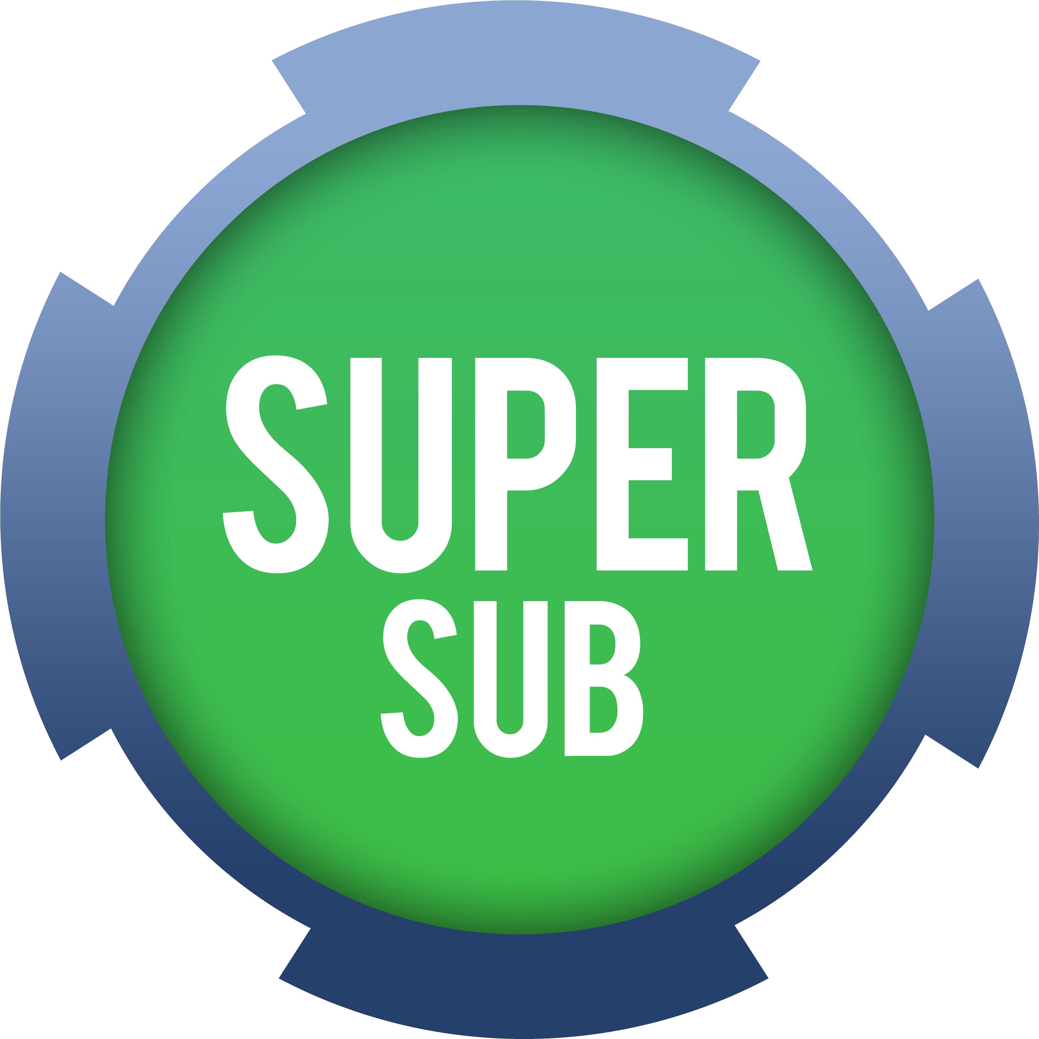 The Super Sub Badge Is Awarded To Members That Have - Iowa Super Soccer Clipart (4000x4000), Png Download