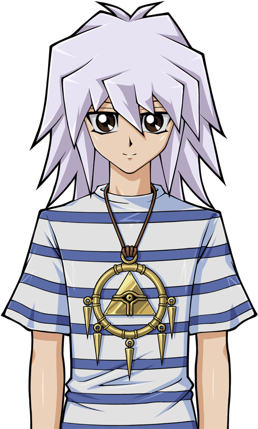 Kids Cards, Card Games, Sleeping Beauty - Ryou Bakura Duel Links Clipart (651x900), Png Download