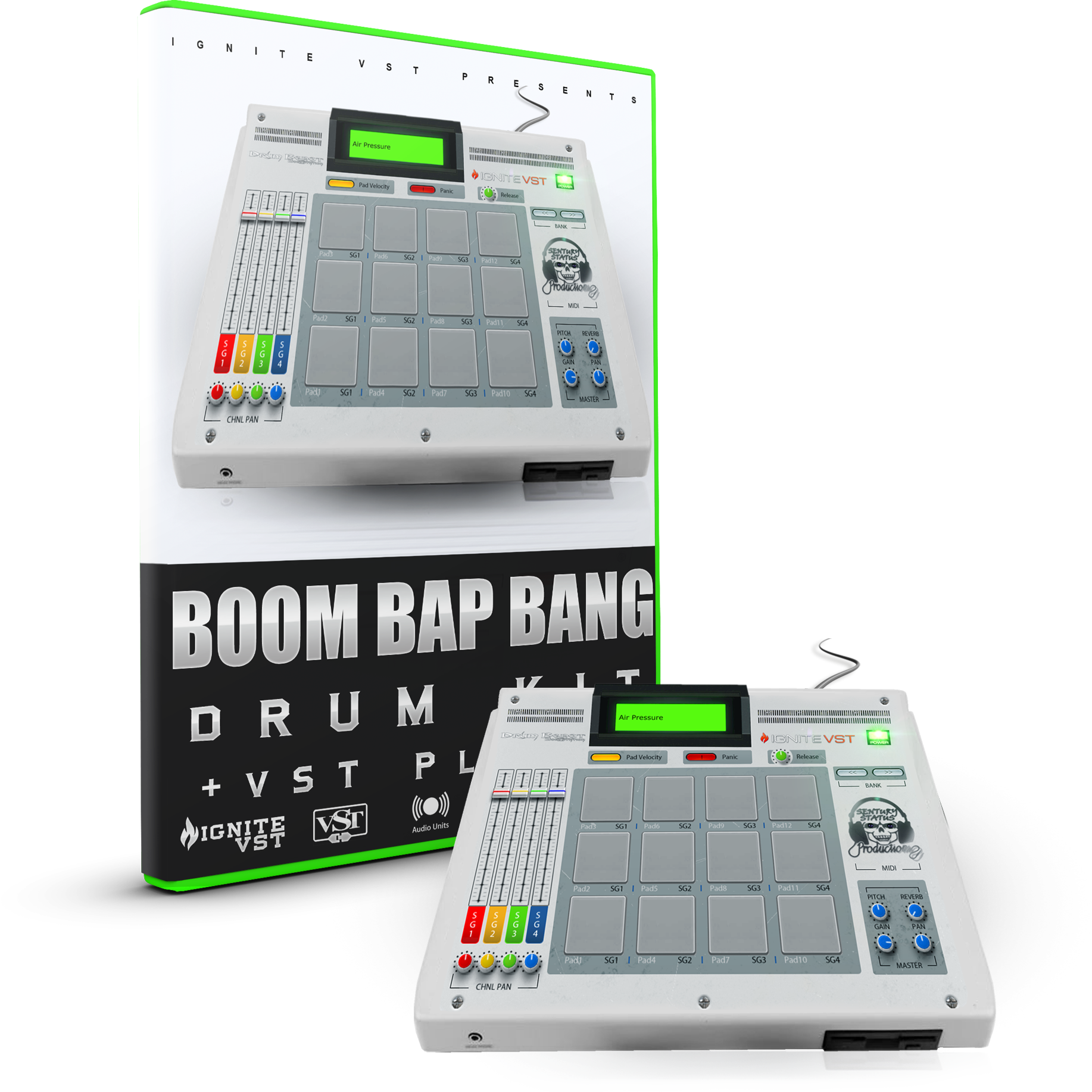 Boom Bap Bang Drum Kit - Boom Bap Bang Vst Torrent Clipart (1834x1834), Png Download