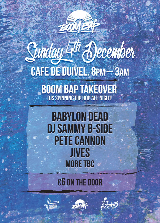 High Focus & Boom Bap Takeover @ Cafe De Duivel, Amsterdam - Poster Clipart (656x909), Png Download